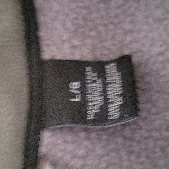 Marmot Fleece Jacket Full‎ Zip Warm Soft Gray Outdoor Coat L - Picture 7 of 8